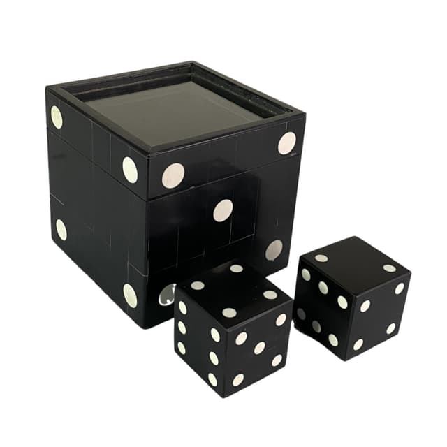 DADOS 13X13X13CM