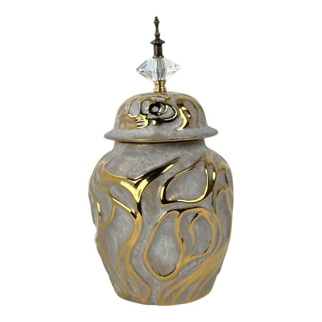 ANFORA C/TAPA 18X18X33.5CM